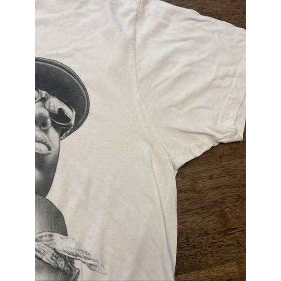 VTG Y2K Tupac Notorious BIG Eazy-E Legends Of Hip Hop Rap Tee Shirt Mens 3XL - Picture 4 of 6